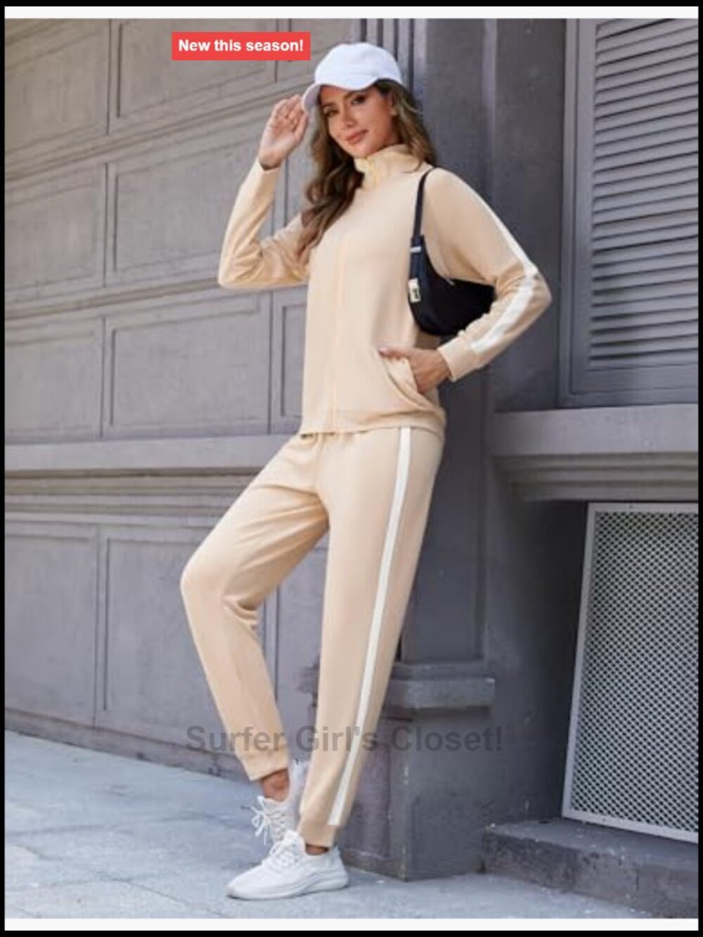 Long Sleeve Full Zip Tracksuit Set with Pockets Jogging Suit Sweatsuit - Picture 5 of 7